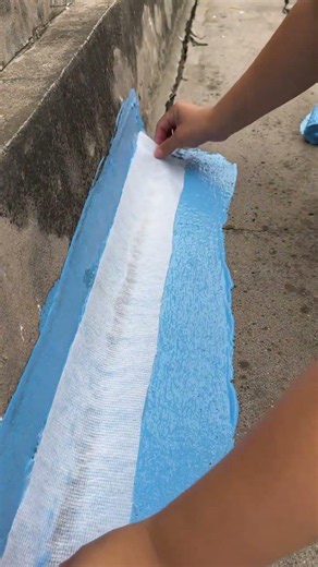Must-Try Waterproofing Method 💧 Leak Repair Solution#RoofWaterproofing #HomeFix #Shorts