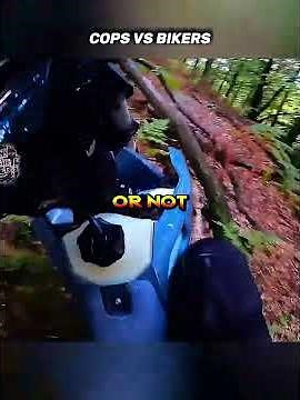 COPS vs BIKERS: Full Throttle Forest Chase! (Dirt Bike Police Pursuit)