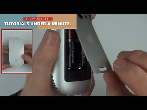How to Change Batteries in Apple Magic Mouse 1