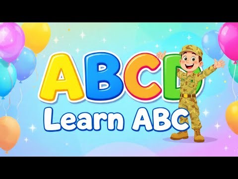 ABCD by Army🪖Learning ABC with Music & Cartoon|#shorts #school #kidssong #abcd #cute#nurseryrhymes 