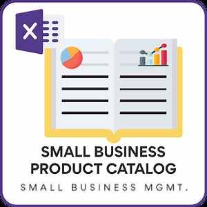 2024 Small Business Product Catalog - Free Excel Template