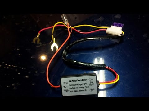 DRL Automatic Daytime Driving Light Diming Relay - Voltage identifier module