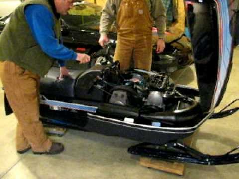 1980 Polaris Centurion 500L - first startup after semi-restoration