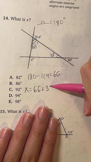 3.7K views · 68 reactions | GEOMETRY IN 1 QUESTION – QUICK MATH HACK! ✨ #BigBrain Geometry explained in just 1 question! 易 Learn this quick SAT/PSAT math hack and make tricky problems easy — perfect for students who want to level up fast!  #math #geo #geometry #study #education #bigbraintutor #studytok #question #sat #psat | The math tutor | Facebook