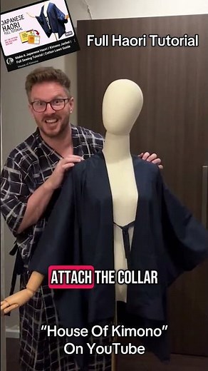 👘Haori Tutorial👘 See How You Can Make A Kimono Jacket “Haori” #sewingprojects #kimono #sewing