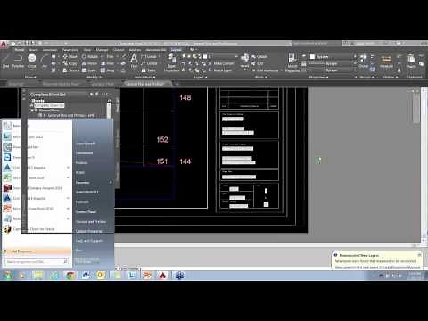 Getting Started with the Sheet Set Manager