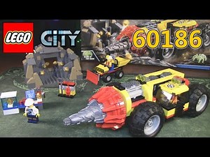 LEGO CITY 60186 Тяжелый бур для горных работ (ОБЗОР)
