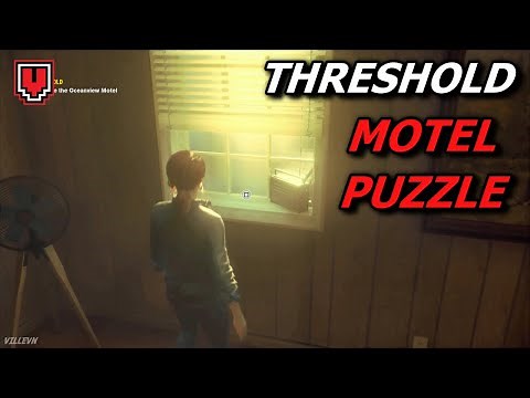 CONTROL - Threshold: Traverse the Oceanview Motel puzzle solution // Walkthrough