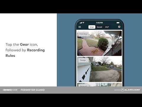 Brinks Home Mobile App - Perimeter Guard
