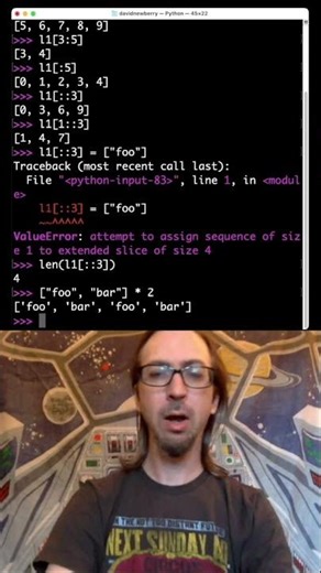 List Slices (Python Playtime) - Clip 2