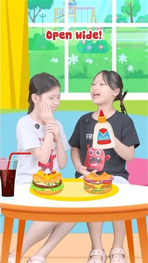 Learn English with Cartoons: Proper Dental Care - Don’t Glue Your Tooth, Mimi! #shorts #kids
