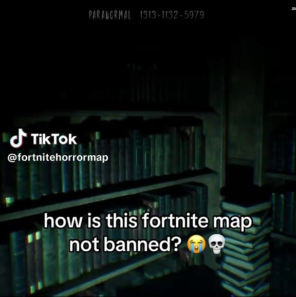 Map name: PARANORMAL, This map literally made me scream…😭💀 #fortnite #fortnitememes #fortnitehorrormap #mapcode #fyp #viral