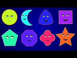 What Shape is it? Learn 2D Geometric Shapes Video for Children | Kids Learning Camp