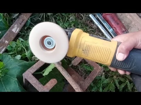 Buffing pad for grinder