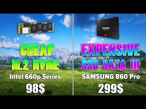 Cheap M.2 NVME vs Expensive SSD SATA III Loading Windows and Games