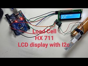 how to make use Load Cell sensor with Arduino Uno