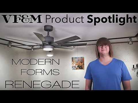 Modern Forms Renegade Smart Ceiling Fan Review | VF&M Product Spotlight
