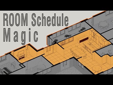 How to Build a Professional Room Schedule in Revit