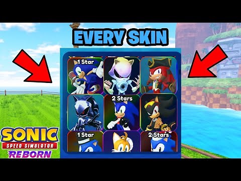 EVERY SKIN In Sonic Speed Simulator!