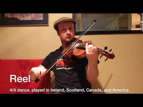 20 Different Types of Fiddle Tunes (demonstration)