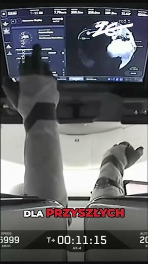 Pierwsze słowa Sławosza Uznańskiego-Wiśniewskiego w kosmosie!