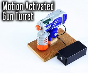 Motion Activated Gun Turret