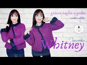 TUTORIAL: "Whitney" godet jacket 🤍lafatatuttofare🤍