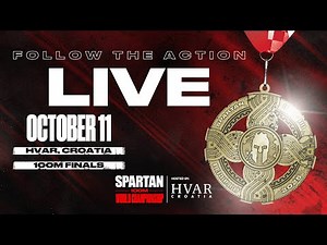 🏆 Spartan 100M World Championship 2025 – LIVE from Hvar, Croatia 🇭🇷 | The Fastest OCR on Earth.