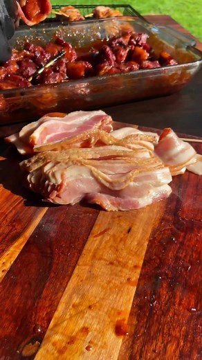 What’s better than Bacon? Pork Belly-Wrapped Bacon?! 😏 🥓 Let’s make some Bacon Wrapped Smoked Pork Belly Burnt Ends. They are rich, sweet, sticky and so decadent. Trust me; It's hard to eat just one. | GrillHunters