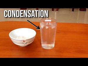 Condensation Science Experiment