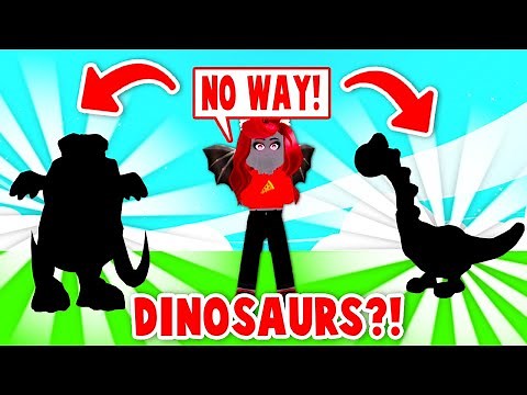 LEAKS On The NEW Dinosaur Update In Adopt Me?! (Roblox)