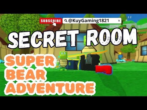 Part 2 - Bugs in Kernel's Secret Room Super Bear Adventure #sba #gaming #fyp