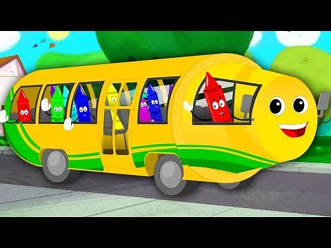 Wheels On The Bus | Nursery Rhymes | Kids Song | Children Rhymes