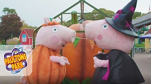 14K views · 216 reactions | Peppa's Spook-tacular Halloween! Peppa Pig World is transformed for this year’s enchanting Halloween festivities! Meet Peppa and George in their spooky outfits and enjoy lots of fun Peppa themed Halloween decorations. | Peppa Pig World | Facebook