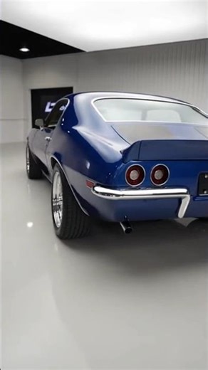 restored L78 Split Bumper Camaro #classiccars #camaro #carshorts