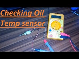 Engine Oil temperature sensor in a Fuel injected Car/Motorcycle and How to diagnose/check it!!