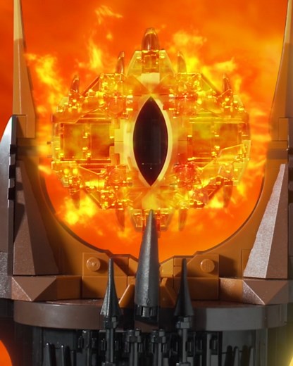 We see you. You can't hide your passion for the new Lord of the Rings: Barad-dûr™ set. ☄️ | LEGO