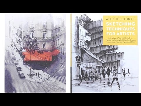 Sketching Techniques For Artists by Alex Hillkurtz | Art Book Review & Inspiration