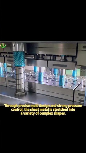 Precision Deep Draw Metal Stamping and Forming Parts | Deep Drawn Parts | Deep Drawing Manufacturing