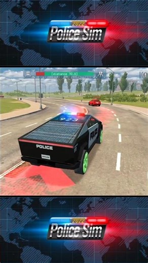 Craziest High Speed Police Chase Game! 😱 | Police Simulator Android Gameplay #shorts