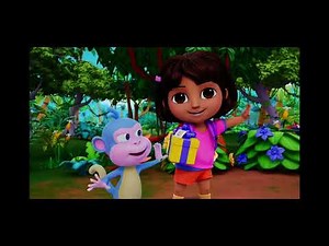 Dora stops swiper from swiping his own birthday present swiper no swiping