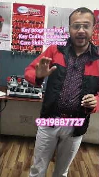 Key programming | Key Coding course #careskillsacademy