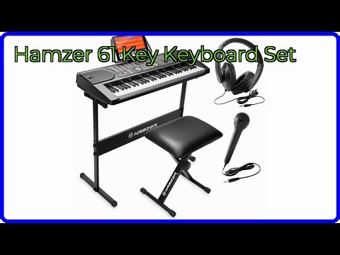 REVIEW (2026): Hamzer 61 Key Keyboard Set. ESSENTIAL details.