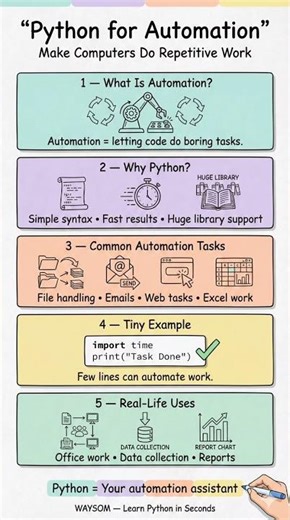 Python for Automation 🤖🐍 | Save Time with Code