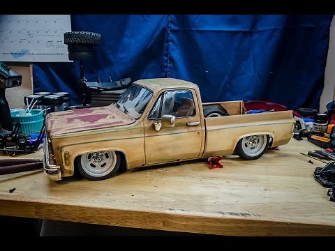 SquareBody Shop Truck Build, Part 1, Super EASY Chassis Fab, C10 RC