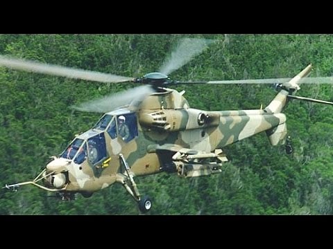 Deadly Fast South African Military Denel Rooivalk Attack Helicopter