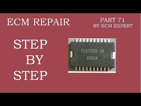ECM REPAIR STEP BY STEP ,ECU TESTING ,ECM EXPERT PART 71,