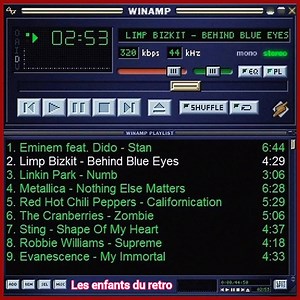 50K views · 1.4K reactions | Le lecteur Winamp, toute une époque 朗 | Les enfants du retro | Facebook