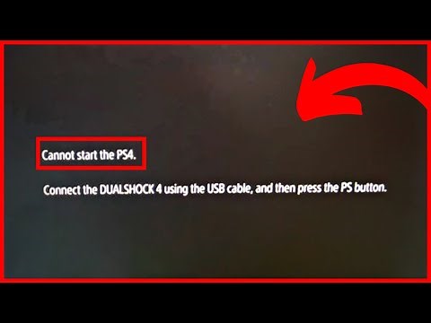 How To Fix PS4 Safe Mode Loop - Cannot start the PS4 Fix