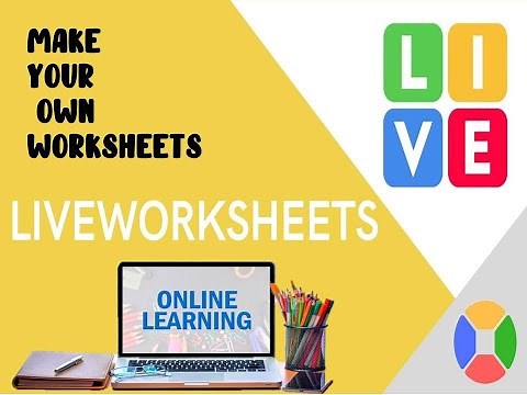 How to create worksheets in LIVEWORKSHEETS